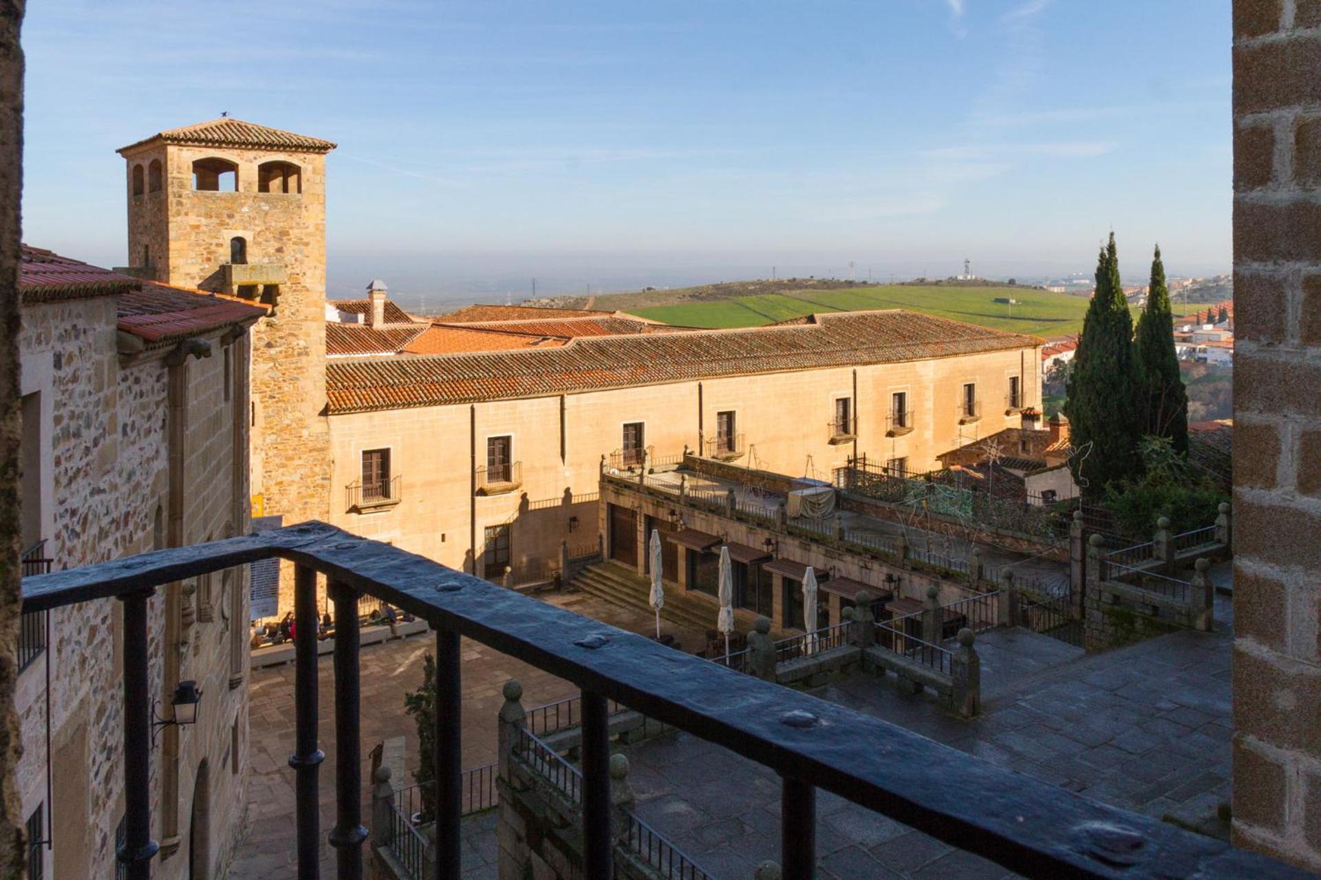 Casa Vargas Figueroa Restaurante Casa Del Sol Caceres Bagian luar foto